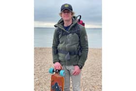 Stubbington man, Gary Walker, to skateboard from John O’ Groats to Lands End in aid of Children With Cancer UK.