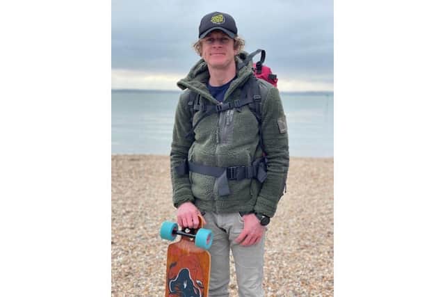 Stubbington man, Gary Walker, to skateboard from John O’ Groats to Lands End in aid of Children With Cancer UK.