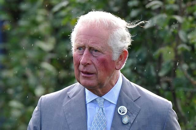 Prince Charles on 01-10-2021. Picture Michael Gillen.