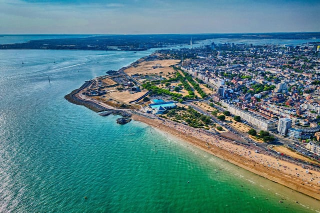 Portsmouth from the sky. Picture: David Cherriman