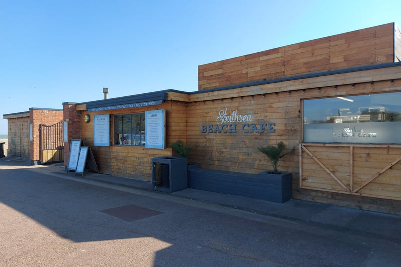 Southsea Beach Café in Eastney Esplanade has a prime location where customer can spill out on to the beach with coffee in hand.