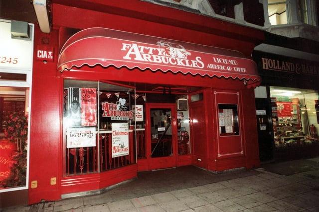 Locals have remembered one of their favourite restaurants - Fatty-Arbuckles.