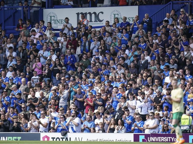 Pompey fans were back into their Fratton Park routines as the footie returned to PO4 after a near three-month absence on Saturday