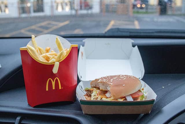 McDonalds vegan burger 

Picture:  Habibur Rahman