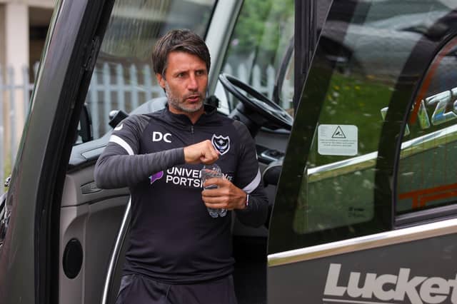 Pompey boss Danny Cowley