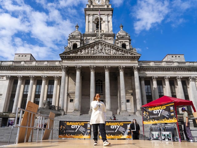 Funk Format Hip Hop Festival at Guildhall in Portsmouth.
