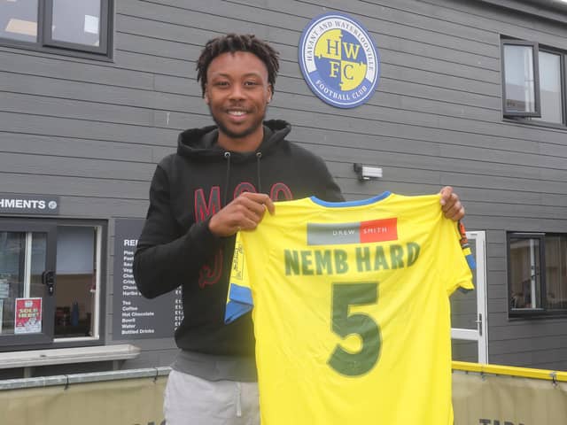 Joash Nembhard has joined Hawks for the forthcoming season Picture: Dave Haines