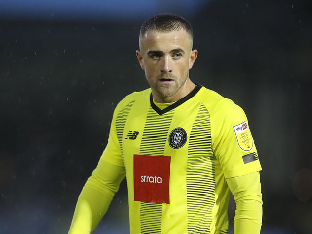 Club: Harrogate; Age: 24; Appearances: 38; Goals: 9; Assists: 5; WhoScored rating: 6.93
