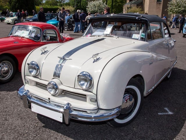 Classic Car Park at the International Autojumble