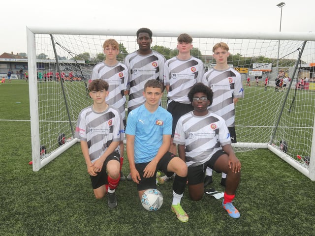 Bedfont Sports U15s at the Havant and Waterlooville FC Summer Tournament. Picture: Dave Haines