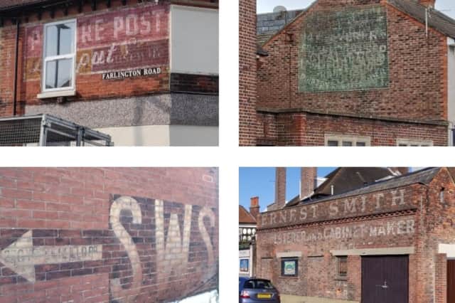 A collage of some of Portsmouth's interesting ghost signs, captured by Tim Sheerman-Chase.