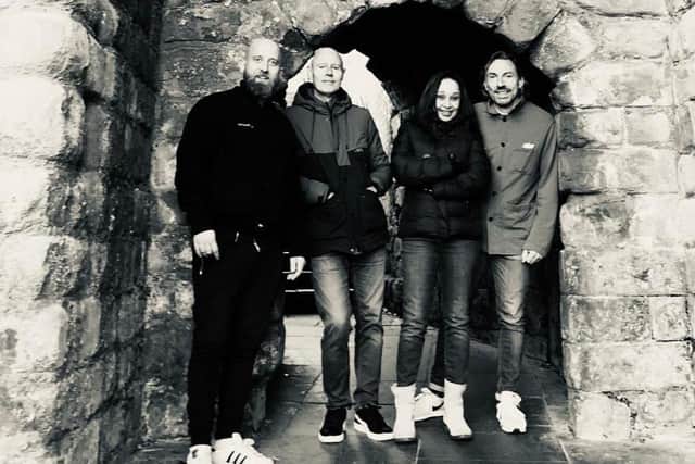 Echobelly while on tour, in Newcastle, on October 3, 2021