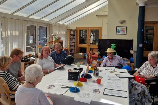 The Bedhampton Court crew boldly celebrated Star Trek Day together!