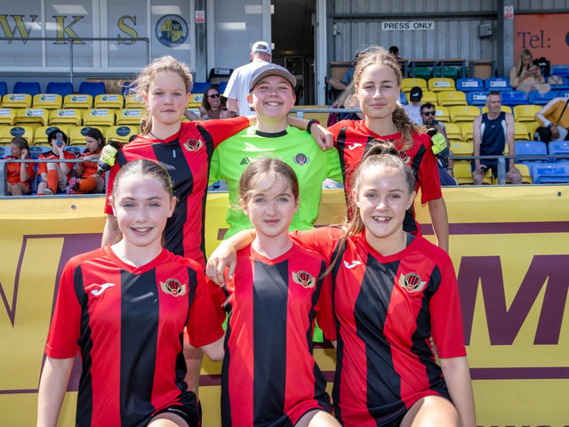 Winchester City Flyers Eagles Black U14s. Picture: Alex Shute