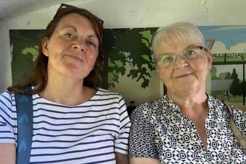 ....And now - Wendy and Sharon pictured this year