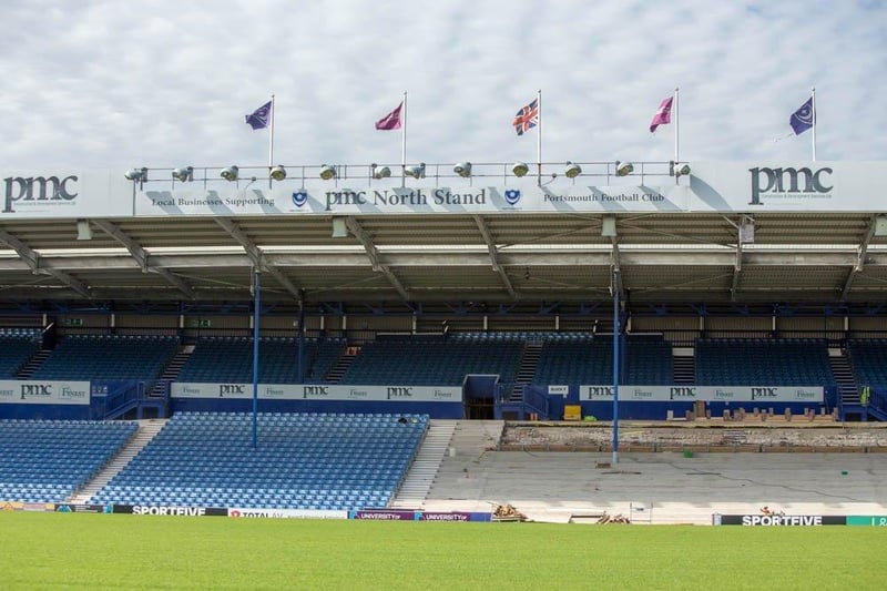 With work on the western side of the stand complete, development on the eastern side began following the conclusion of the 2021-22 season.