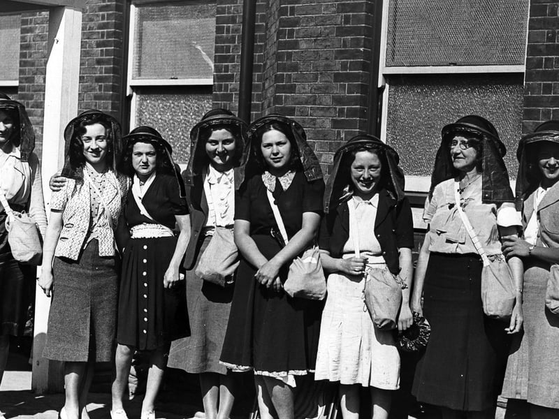 Women ambulance volunteers from Royal Portsmouth Hospital in September 1939. The News PP494