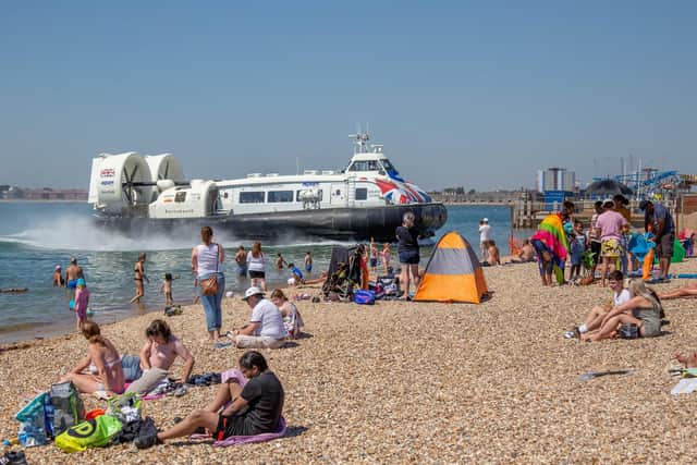 Southsea beach. Picture: Habibur Rahman