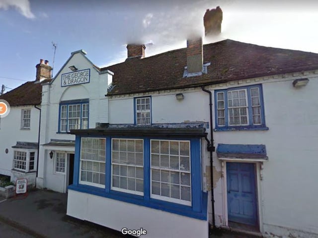 This pub can be found in Hurstbourne Tarrant. The Square (A343); SP11 0AA. The guide says: ‘15th-c coaching inn with local ales, classic pub food, and seats on a terrace; bedrooms.’