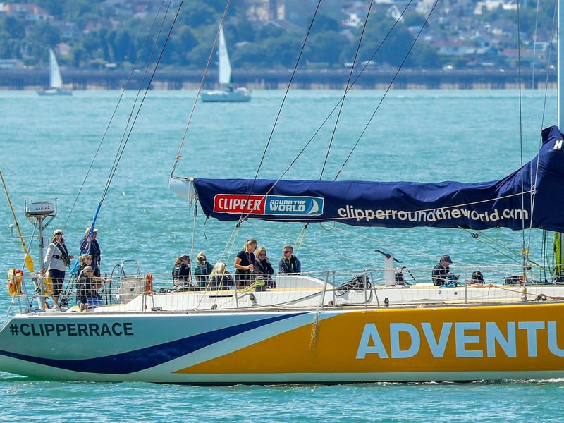 The crews soak in the sun and cherish their last moments together on the boat.Picture: Chris  Moorhouse (270724-33)