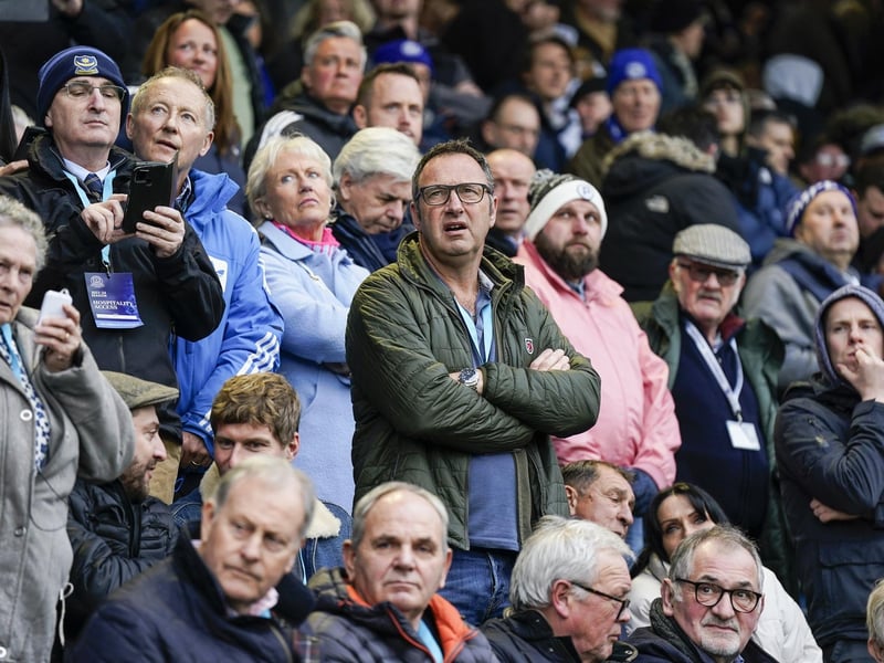 Check out our brilliant gallery as Pompey fans roared their team on to victory over Northampton. Pics: Jason Brown.
