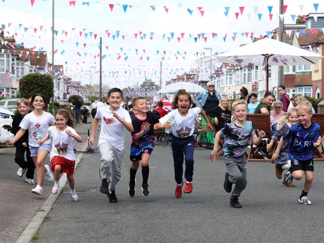 Youngsters in Selsey Avenue, Gosport