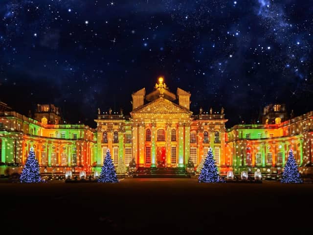 Christmas at Blenheim Palace.