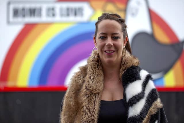 Founder of Covid-19 Art Ads, Annabel Innes. Picture: Josh Wasserman