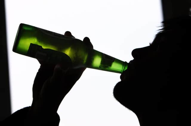 POSED BY MODEL. Generic photo of a teenager drinking alcohol. Children under 15 should not drink a drop of alcohol, even at home, the Government's chief medical officer said today.