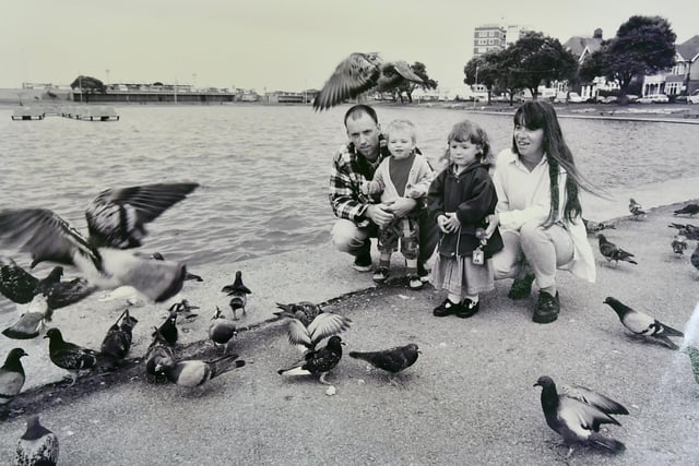 Canoe Lake in Southsea on June 5, 1995.
Picture: 3329-2