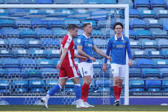 Lee Brown after his Gillingham error