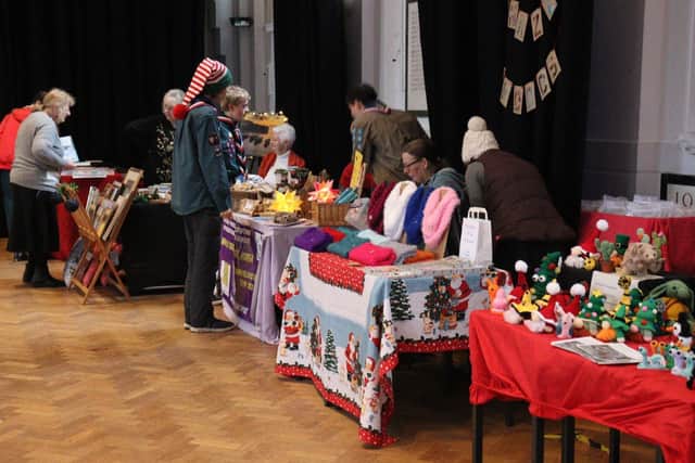 Stalls busy at last year's Winter Fest