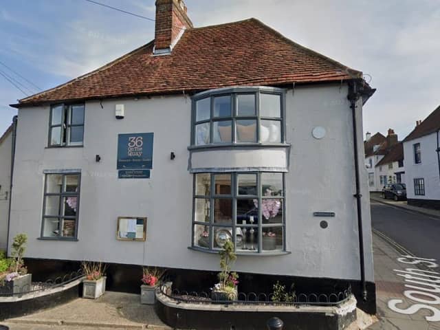36 on the Quay at South Street, Emsworth, is in the Michelin Guide and it has recently been awarded Tripadvisor's Traveller's Choice 2023.