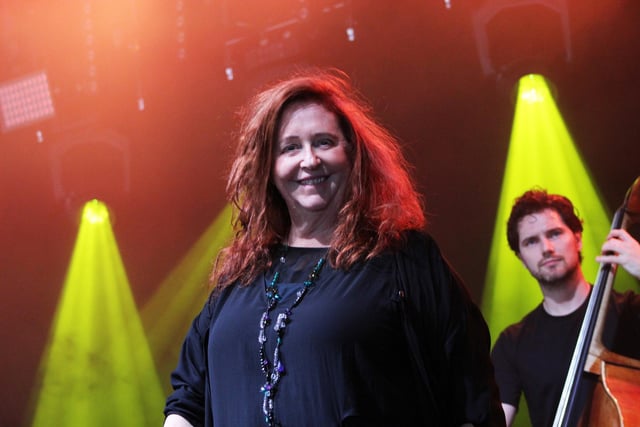 Wickham Festival 2023 in Blind Lane, Wickham. Day 2 of the festival took place on Friday, August 4. 
Pictured is: Mary Coughlan.

Picture: Paul Windsor