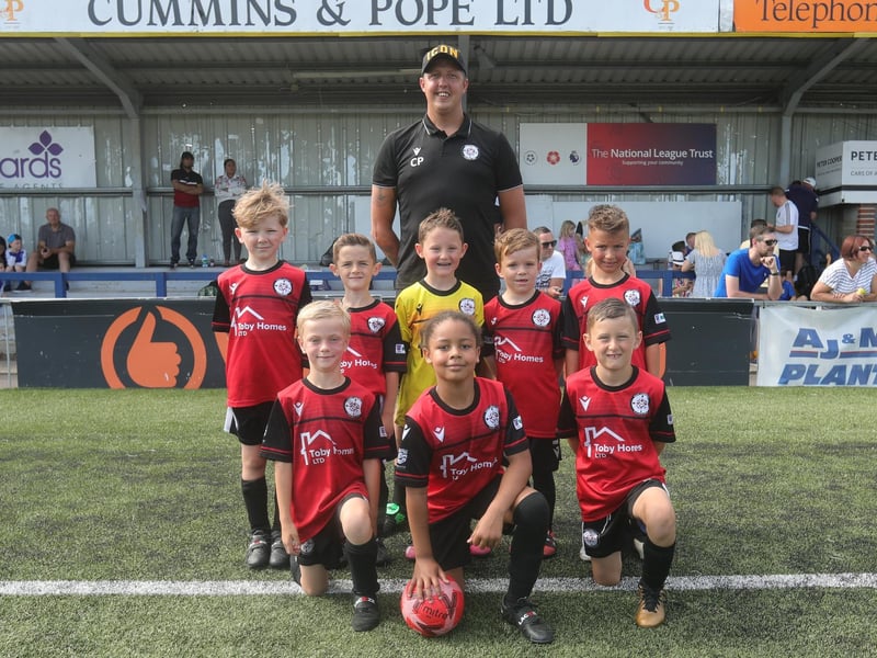 East Lodge Under-7s. Picture by Dave Haines