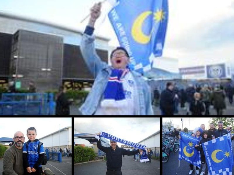 Excitement - and nerves - at Fratton Park ahead of the game