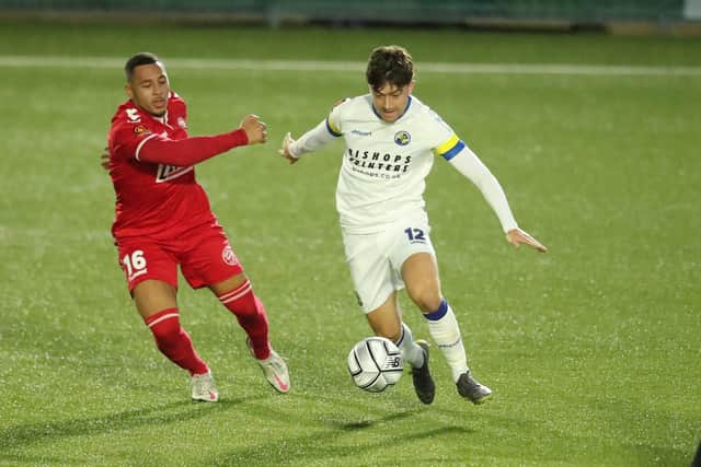 Benny Read replaced Paul Rooney just before half-time. Picture: Dave Haines