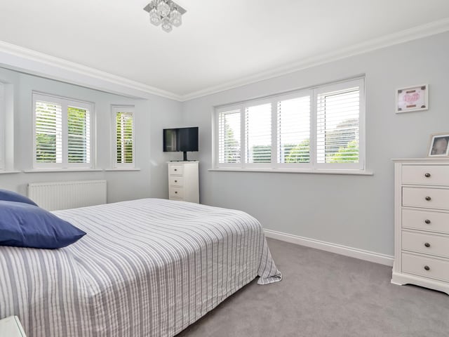 One of the bedrooms