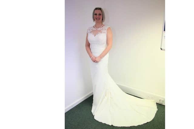 Naomi House and Jacksplace is selling expensive wedding dresses for cheap tomorrow. Picture: Supplied