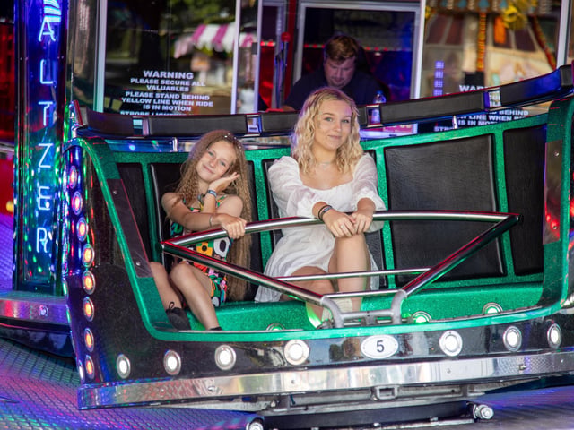 Victorious Festival gets under way this Friday as revellers begin to enter the site.Pictured - Lola Street, 14 and Indie, 9Photos by Alex Shute