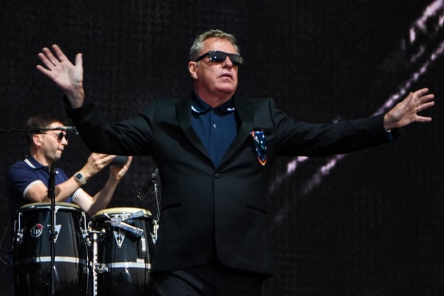 The Isle Of Wight Festival in Seaclose Park 2022. Pictured is: Madness. Picture: Emma Terracciano