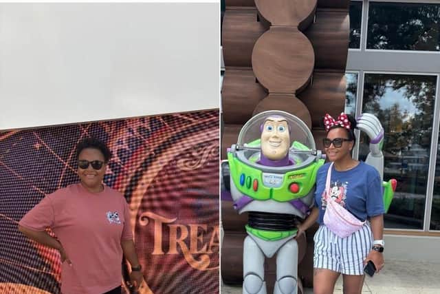 Natalie at Disney world