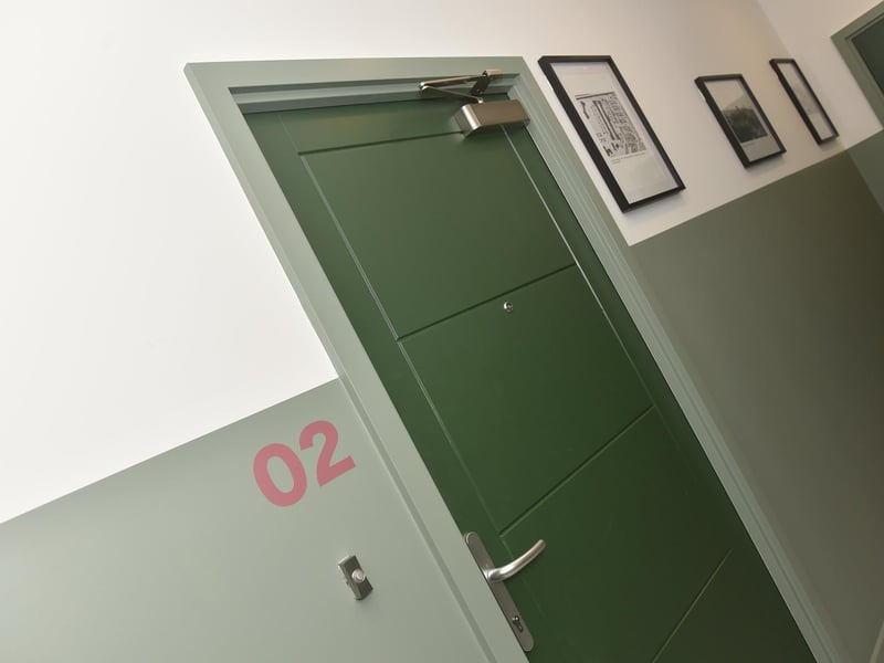 Inside the new-look The Brewery apartments in Hambrook Street, Southsea.
Picture: Sarah Standing (211123-1907)