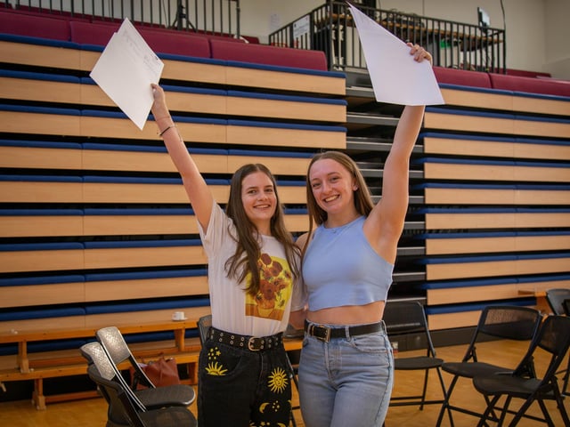 Pictured: Daisy Crane 17, and Tasia Reeds 18. Picture: Habibur Rahman