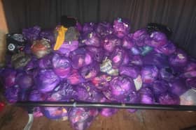 A growing pile