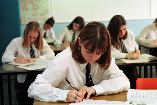 Year 11s have just finished their GCSEs. Picture: Paul Raeburn/TSPL