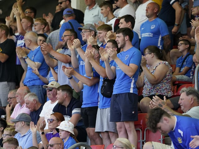 1,428 of the Fratton faithful made their short trip to Whaddon Road on Saturday.