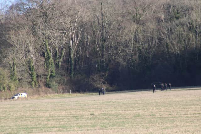 Police spotted in Hambledon. Picture: Ken Johnson