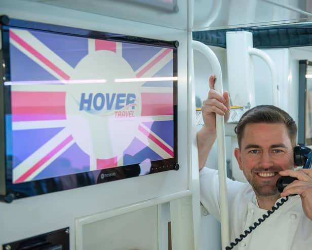 Robert Thompson MBE teams up with Hovertravel