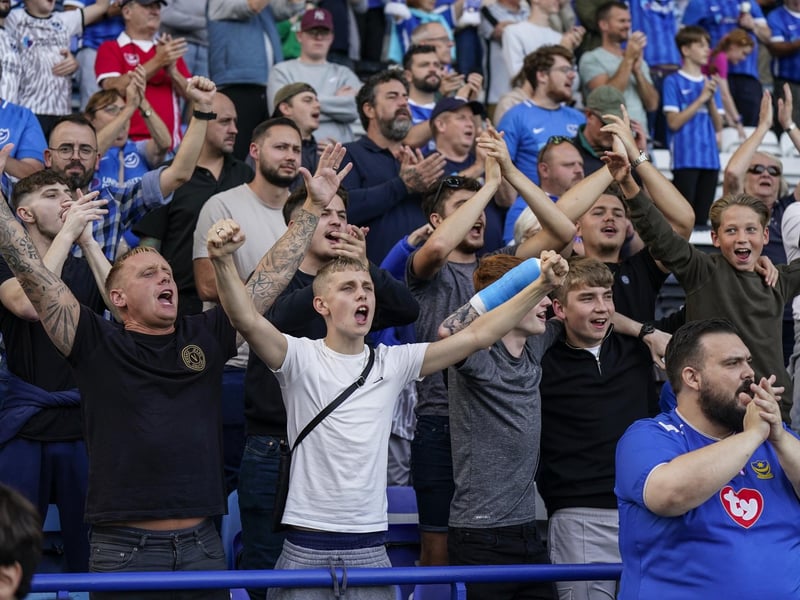 Check out the brilliant Pompey v Port Vale pictures taken by our photographer Jason Brown of fans and players as the feelgood factor continues.